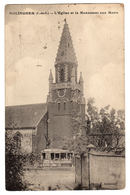 ISBERGUES (62) - MOLINGHEM - L' Eglise Et Le Monument Aux Morts - Ed. Photo F. Gadenne - Isbergues