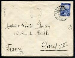 TURQUIE - N° 748 / LETTRE DE BEYOGLU LE 11/8/1931 POUR PARIS - B - Lettres & Documents