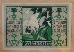 Allemagne Notgeld Rathenow 50 Pfennig - Collections