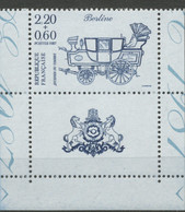 FRANCE 1987 JOURNEE DU TIMBRE. Yvert N° 2469 Avec Logo Attenant Issu Du Carnet. ** Neuf Sans Charnière. MNH - Unused Stamps