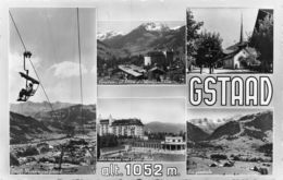 Gstaad - Utilisé Par La Société Romande De Cartophilie, Voir Dos - Gstaad