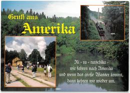 CP PENIG / ORTSTEIL AMERIKA Im Tal Der Zwickauer Mulde - ( Train à Vapeur ) - Penig