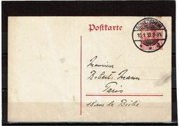 LCTN59/ALS 2 - ALSACE LORRAINE - CARTE POSTALE SCHILTIGHEIM / PARIS 10/1/1913 - Autres & Non Classés