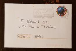 FRANCE  Football  Flamme Temporaire Sur Entier, MONTREUIL 25 Eme Tournoi International MICHEL DORIDOT Pentecote 1998 - Storia Postale