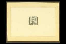 LORD KITCHENER  DIE PROOF C.1900 De La Rue Typographed DIE PROOF Showing A Stamp Sized, Portrait Of Lord Kitchener, Prin - Autres & Non Classés