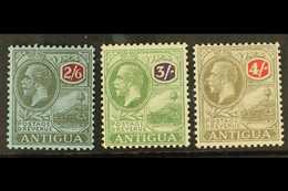 1921-29  2s 6d To 4s SG 78/80, Fine Mint. (3) For More Images, Please Visit Http://www.sandafayre.com/itemdetails.aspx?s - Otros & Sin Clasificación