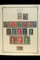 OFFICIALS  1884-1964 FINE MINT COLLECTION In Mounts On Printed Pages, All Different, Inc 1884-87 Set (10c Unused), 1953  - Other & Unclassified