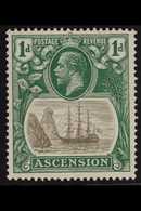1924-33  1d Grey-black & Bright Blue-green, SG 11d, Never Hinged Mint, Very Fresh. For More Images, Please Visit Http:// - Ascensión