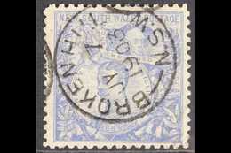 NEW SOUTH WALES  1890 20s Ultramarine Perf 11x12, SG 264cb, Fine Used With Nice "Broken Hill" Cds Cancel. For More Image - Other & Unclassified