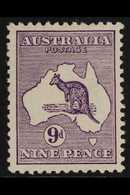 1913-14  9d Violet Roo, SG 10, Very Fine Mint, Nice Centring, Fresh. For More Images, Please Visit Http://www.sandafayre - Andere & Zonder Classificatie