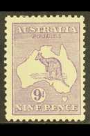 1915  9d Violet Kangaroo, 2nd Wmk, SG 27, Very Fine Mint. For More Images, Please Visit Http://www.sandafayre.com/itemde - Andere & Zonder Classificatie