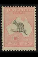 1929  10s Grey And Pale Pink, Wmk Mult Crown And A, SG 112, Fine Mint, Centered High. For More Images, Please Visit Http - Other & Unclassified