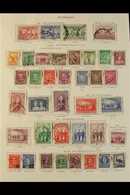 1936-52 FINE USED COLLECTION  Presented On Printed Pages With No Spaces Left To Fill For "Basic" Postal Issues. Includes - Otros & Sin Clasificación