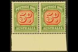 POSTAGE DUE  1958-60 5d Die II, SG 136a, Never Hinged Mint Marginal Pair (2 Stamps) For More Images, Please Visit Http:/ - Sonstige & Ohne Zuordnung