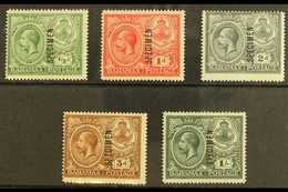 1920  Peace Set Complete, Ovptd "Specimen", SG 106s/110s, Very Fine Mint. (5 Stamps) For More Images, Please Visit Http: - Other & Unclassified