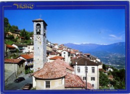 SVIZZERA  SUISSE  TI  CADEMARIO  Campanile  Panorama - Cademario