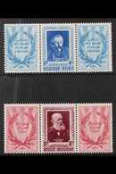 1952 SUBSCRIPTION ONLY  UPU Se-tenant 4fr & 8fr Set, Cob 898/99, Never Hinged Mint (2 Se-tenant Issues) For More Images, - Sonstige & Ohne Zuordnung