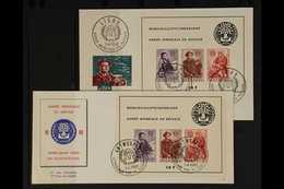 1960  1960 Refugees Mini-sheets (Michel Block 26), Two Different Illustrated Unaddressed First Day Covers, Fresh. (2 FDC - Sonstige & Ohne Zuordnung