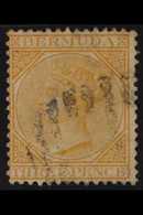 1875  (wmk Crown CC) 3d Yellow-buff WATERMARK INVERTED, SG 5aw, Fine Used. For More Images, Please Visit Http://www.sand - Bermudas