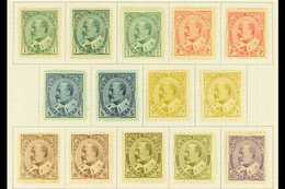 1903-1908 KEVII MINT COLLECTION.  A Fresh & Attractive 'mini- Collection' Hinged Onto Small Part Leaves, Includes 1903-1 - Andere & Zonder Classificatie