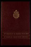 1964 15TH CONGRESS OF THE UNIVERSAL POSTAL UNION IN VIENNA  Scarce Delegates Presentation Book, Containing A Range Of Mi - Other & Unclassified