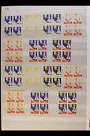 CHRISTMAS ANTI-TB SEALS  1939-1957 All Different Collection Of IMPERF PROGRESSIVE PROOF SETS In Superb Never Hinged Mint - Andere & Zonder Classificatie