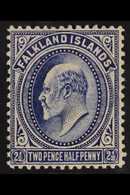 1904-12  2½d Deep Blue, SG 46b, Very Fine Mint For More Images, Please Visit Http://www.sandafayre.com/itemdetails.aspx? - Islas Malvinas