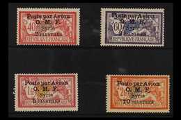 SYRIA  1922. O.M.F. Poste Par Avion Overprinted set, SG 89/92, Fine Mint (4 Stamps) For More Images, Please Visit Http:/ - Other & Unclassified