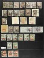 GERMAN AREAS, PLEBISCITE TERRITORIES AND OCCUPATIONS  1910's-1940's INTERESTING MINT & USED COLLECTION On Stock Pages, I - Other & Unclassified