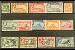 1938-51  Pictorial Definitive Set, SG 121/31, Fine Mint (14 Stamps) For More Images, Please Visit Http://www.sandafayre. - Gibraltar