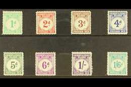 POSTAGE DUE  1940 Complete Set, SG D1/8, Fine Mint (8 Stamps) For More Images, Please Visit Http://www.sandafayre.com/it - Gilbert & Ellice Islands (...-1979)