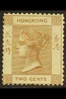 1862-63  2c Brown, SG 1, Mint Large Part Og, Reperfed At Left. For More Images, Please Visit Http://www.sandafayre.com/i - Andere & Zonder Classificatie