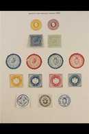 1863 OFFICIAL POST OFFICE SEALS  Fabulous Exhibition Collection Of Proofs And Essays Including Post Office Seals Featuri - Ohne Zuordnung