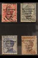 1922  Philatelic Congress Overprints Complete Set (Sassone 123/26, SG 122/25), Fine Cds Used Mostly With Special Congres - Ohne Zuordnung