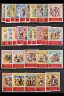 1976  Surcharges On 'Tragedy Of The Refugees' Complete Set, SG 1137/66, Fine Never Hinged Mint, Fresh. (30 Stamps) For M - Jordania