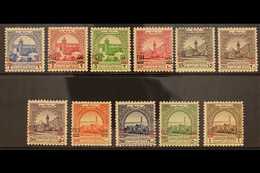 OBLIGATORY TAX  1952 Overprinted Complete Set, SG T334/44, Very Fine Mint Seldom Seen Set (11 Stamps) For More Images, P - Jordan