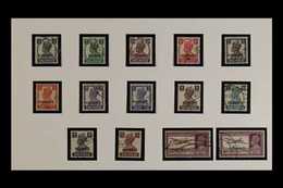 1945 - 1957 HIGHLY COMPLETE USED COLLECTION  Fresh And Attractive Collection Including 1945 Stamps Of India Ovptd Set, 1 - Koeweit