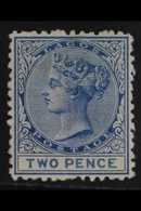 1874  2d Blue, Wmk CC, SG 2, Fine And Fresh Mint With Rich Colour. For More Images, Please Visit Http://www.sandafayre.c - Nigeria (...-1960)