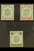 NEGRI SEMBILAN  1895 15c, 25c And 50c "Tigers", SG 11, 13, 14, Very Fine And Fresh Mint. (3 Stamps) For More Images, Ple - Other & Unclassified