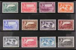 1938-48  Definitives Complete Set, SG 101a/12, Never Hinged Mint. (12 Stamps) For More Images, Please Visit Http://www.s - Montserrat