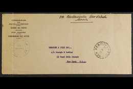 ENGLISH  1932 (June) Printed "CONDOMINIUM DES NOUVELLES-HEBRIDES/SERVICE DES POSTES" Bilingual Envelope, Endorsed At Top - Andere & Zonder Classificatie