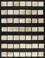 1882-1900 STAMPS WITH ADVERTISEMENTS.  A Largely Unchecked Range Presented On Stock Pages With Each Stamp Bearing Brown  - Other & Unclassified