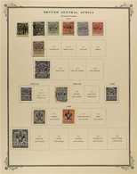 1891-1964 MINT AND USED COLLECTION  A Mostly All Different Collection On Clean Printed Album Pages, With British Central - Nyasaland (1907-1953)