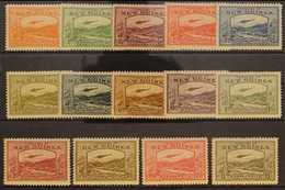 1939  Bulolo Goldfields "Airmail" Postage Set, SG 212/25, Very Fine Mint, Lightly Hinged Only (14 Stamps). For More Imag - Papua-Neuguinea