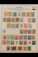 1879-1964 CLEAN COLLECTION ON ALBUM PAGES  A Good Mint And Used Collection Which Includes 1897 5r And 10r Mint, A Range  - Paraguay