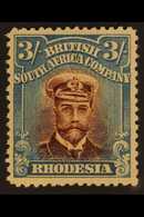 1913-19  3s Brown And Blue Admiral, Die II Perf. 14, SG 236b, Fine Mint. For More Images, Please Visit Http://www.sandaf - Andere & Zonder Classificatie