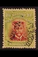 1922-24  10s. Crimson And Bright Yellow-green Admiral On White Paper, SG 309, Fine Cds Used For More Images, Please Visi - Sonstige & Ohne Zuordnung