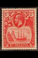 1922-37  1½d Deep Carmine-red, Wmk Script CA, SG 99f, Very Fine Mint, Thick Brown Gum (similar To First Printings Of Man - Isla Sta Helena