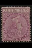 1870-82  1d Magenta Perf 12½ WATERMARK INVERTED Variety, SG 2w, Fine Mint, Fresh. For More Images, Please Visit Http://w - San Cristóbal Y Nieves - Anguilla (...-1980)