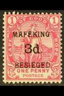 MAFEKING SIEGE  1900 3d On 1d Carmine, SG 3, Fine Mint For More Images, Please Visit Http://www.sandafayre.com/itemdetai - Unclassified